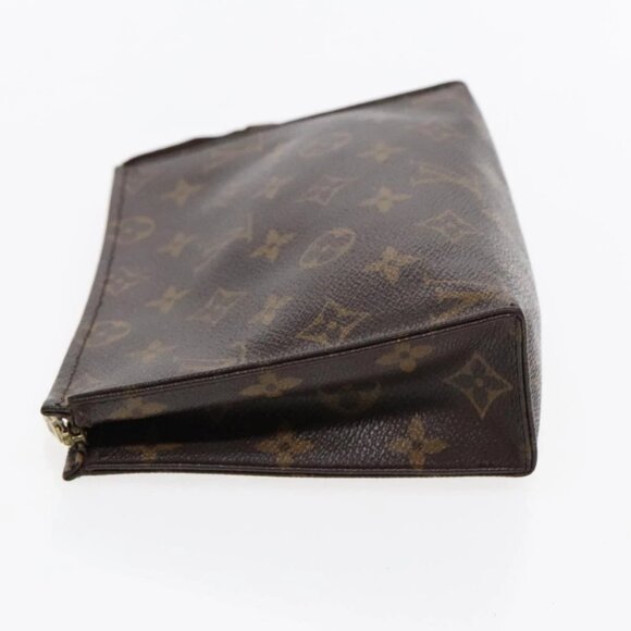 LOUIS VUITTON Monogram Poche Toilette 19 Pouch M47544 LV Auth 94101 - Picture 8 of 16